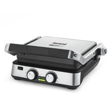 Grilliant 1321 Tost & Grill 2000 W Alt ve Üst Plakayı Ayrı Isıtma Özelliği Barbekü ve Izgara Olarak Kullanabilme