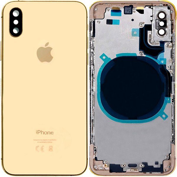 XS MAX Orta Kasa İphone XS Max Kasa Boş gold