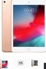 İPAD MİNİ 7.9 inç retina ekran 64 GB WİFİ + CELLULAR uzay grisi, gümüş, altın renklerde, A12 Bionic çip Bluetooth klavyelerle uyumluluk, Apple pencil (1.nesil) ile uyumluluk.