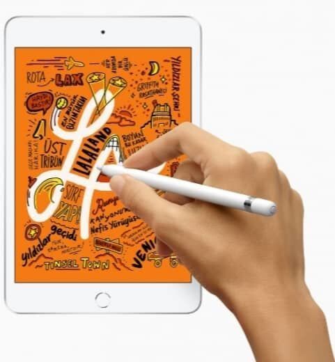 İPAD MİNİ 7.9 inç retina ekran 256 GB WİFİ  uzay grisi, gümüş, altın renklerde, A12 Bionic çip Bluetooth klavyelerle uyumluluk, Apple pencil (1.nesil) ile uyumluluk.