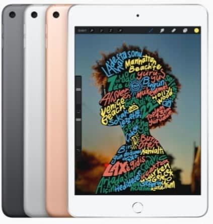İPAD MİNİ 7.9 inç retina ekran 256 GB WİFİ + CELLULAR uzay grisi, gümüş, altın renklerde, A12 Bionic çip Bluetooth klavyelerle uyumluluk, Apple pencil (1.nesil) ile uyumluluk.