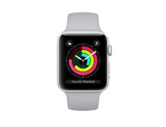APPLE WATCH üçüncü nesil    38 mm  gümüş alüminyum kasa beyaz spor kordon   veya uzaygrisi  alüminyum kasa siyah spor kordon,   Retina ekran GPS — — Yüksek ve düşük kalp atış hızı bildirimleri Düzensiz kalp ritmi bildirimi² 50 metre suya dayanıklı tasarım