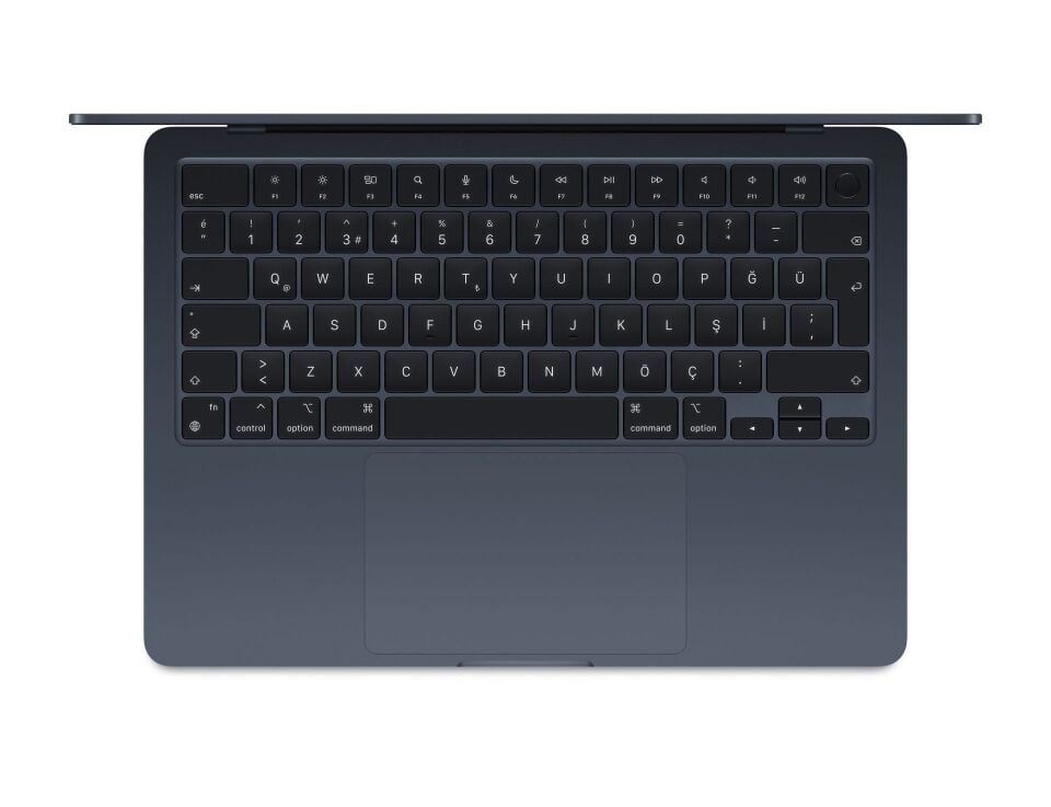 Macbook Air M3  15 inc 16 gb bellek, 1 Tb  SSD gece yarısı