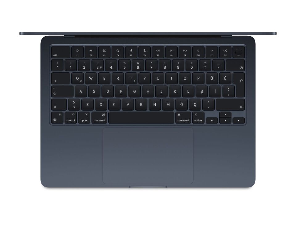 Macbook Air M3  15 inc 16 gb bellek, 2 Tb  SSD gece yarısı
