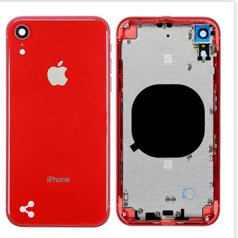 XR Orta Kasa İphone XR Kasa Boş kırmızı