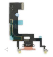 İphone XR Şarj Soketi Kulaklık Mikrofon Film Bordu mercan, beyaz, siyah, kırmızı, mavi, sarı renklerde