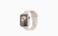 Apple Watch Series 9 GPS 41mm Yıldız Işığı Alüminyum Kasa ve Yıldız Işığı Spor Kordon - S/M - MR8T3TU/A