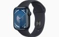 Apple Watch Series 9 GPS 45mm Gece Yarısı Alüminyum Kasa ve Gece Yarısı Spor Kordon - S/M - MR993TU/A