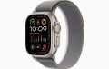 Apple Watch Ultra 2 GPS + Cellular, 49mm Titanyum Kasa ve Yeşil/Gri Trail Loop - M/L - MRF43TU/A