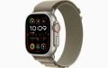 Apple Watch Ultra 2 GPS + Cellular, 49mm Titanyum Kasa ve Klasik Zeytin Yeşili Alpine Loop - Büyük Boy - MRF03TU/A