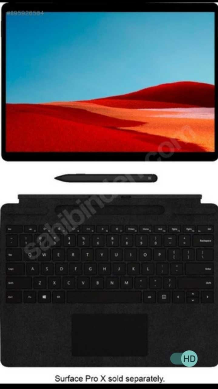 SURFACE PRO X LTE KLAVYELİ 8GB RAM 256GB SSD SIFIR GARANTİLİ