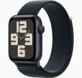 Apple Watch SE GPS 44mm Gece Yarısı Alüminyum Kasa ve Gece Yarısı Spor Loop - MREA3TU/A
