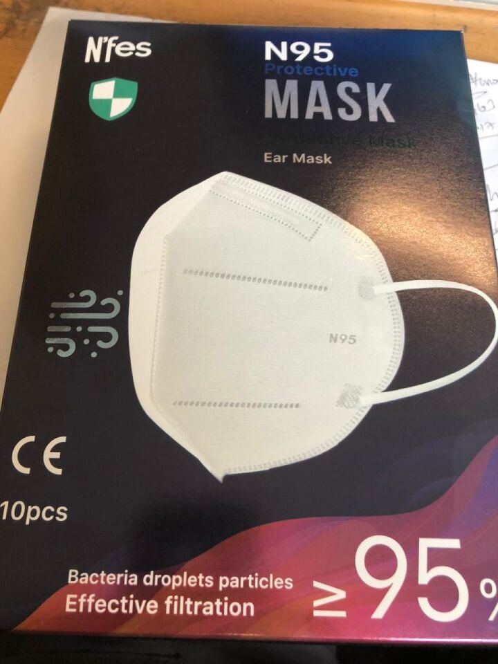10 adet  n’fes  koruyucu  n95 maske Türk malı