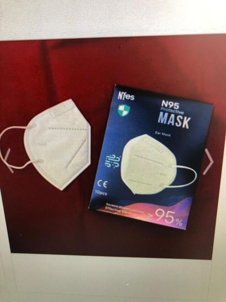 10 adet  n’fes  koruyucu  n95 maske Türk malı
