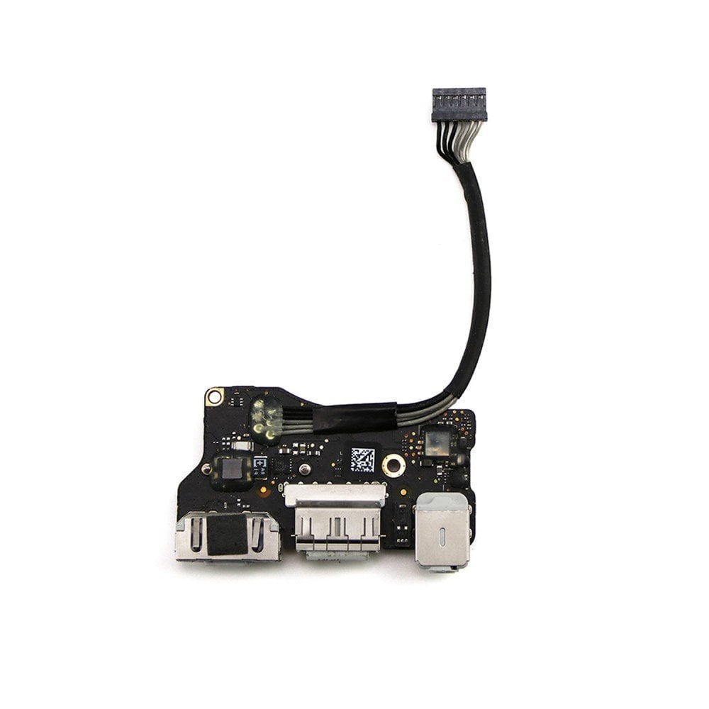 DC POWER JACK AUDİO BOARD FOR MACBOOK AİR 13İNCH A1466 2012 MD231 820-3214-923-0125