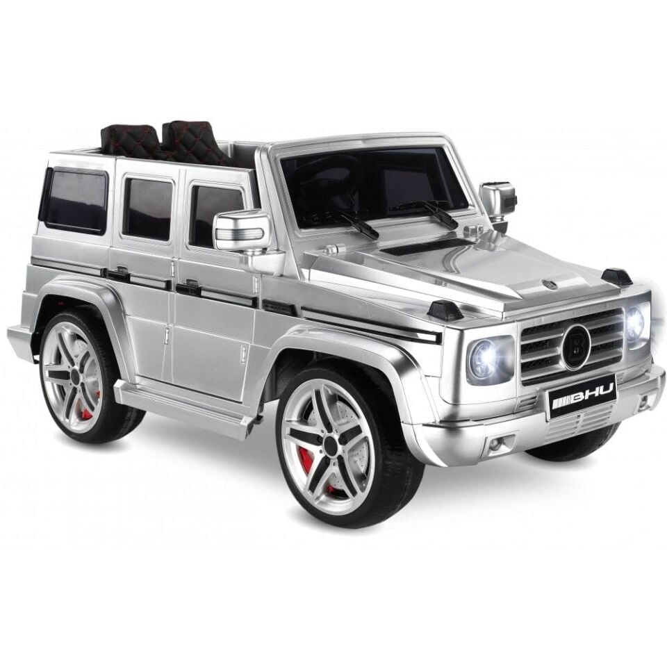 439A BHU12 AKÜLÜ METALİK JEEP 12V  1x12 volt 9ah akü Max hız 3.3 Km/h Işıklı farlar ve renkli ışıklar,Ses yapmayan poliuretan (eva) tekerlekler Uzaktan kumandalı kontrol Usb girişi Akü şarj göstergesi 3+ Yaş kullanım. Max 25kg taşıma Gri