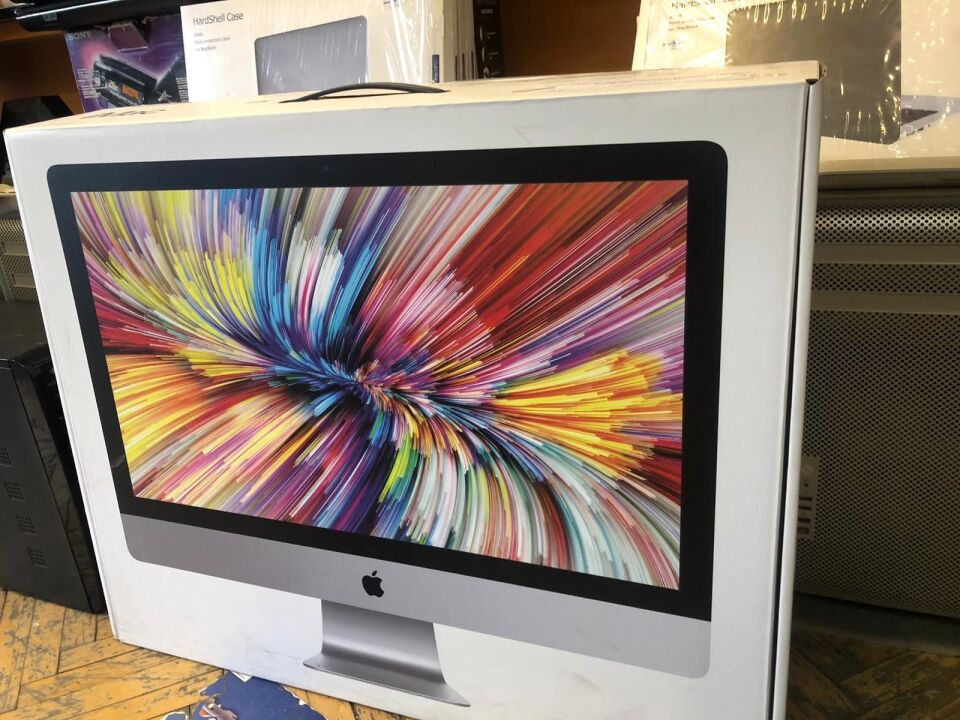 paket açık ama kullanılmamış iMac (Retina 5K, 27 inç, 2020) i7 3,8