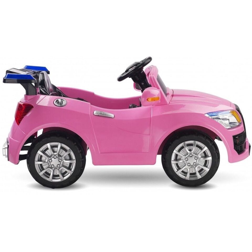 436 E-DRİVE-5  pembe AKÜLÜ ARABA 12V 1x12 volt 7 ah akü İki kademeli hız ayarı “6volt ve 12volt Olarak kullanım