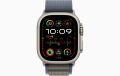 Apple Watch Ultra 2 GPS + Cellular, 49mm Titanyum Kasa ve Mavi Alpine Loop - Küçük Boy - MREK3TU/A