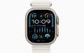 Apple Watch Ultra 2 GPS + Cellular, 49mm Titanyum Kasa ve Beyaz Ocean Kordon - MREJ3TU/A