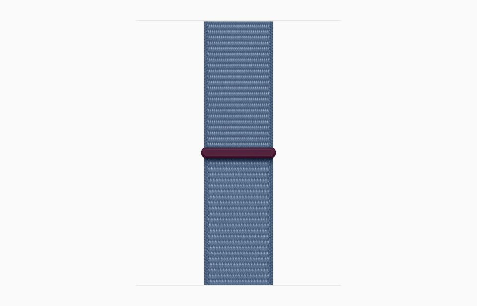 Apple Watch SE GPS 44mm Gümüş Rengi Alüminyum Kasa ve Buz Mavisi Spor Loop - MREF3TU/A