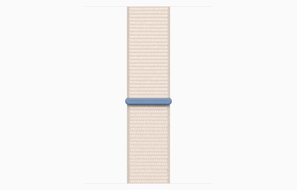 Apple Watch SE GPS 44mm Yıldız Işığı Alüminyum Kasa ve Yıldız Işığı Spor Loop - MRE63TU/A