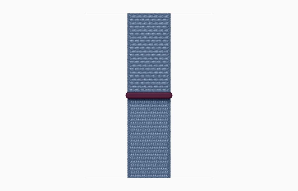 Apple Watch SE GPS 40mm Gümüş Rengi Alüminyum Kasa ve Buz Mavisi Spor Loop - MRE33TU/A