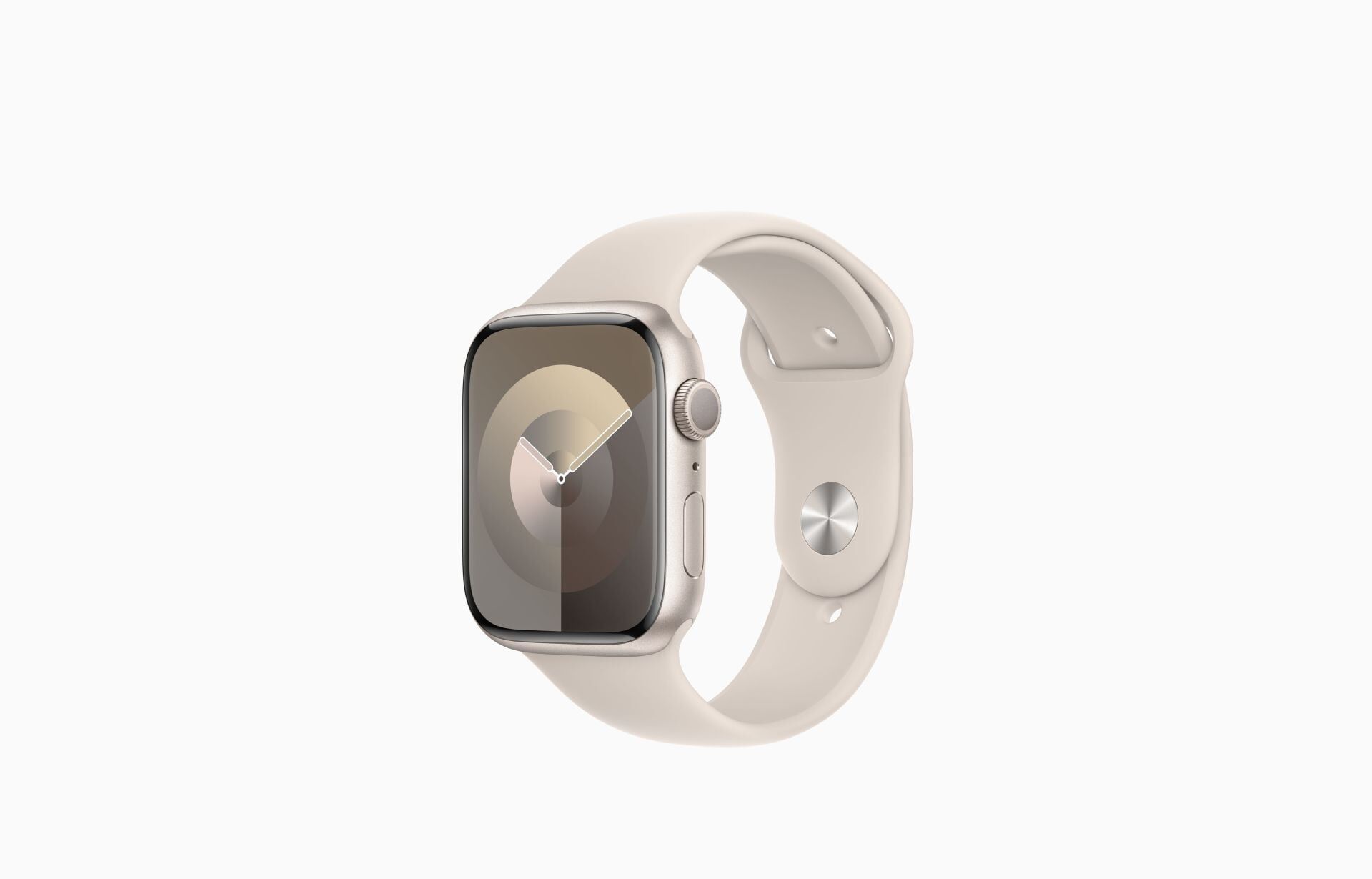 MR8U3TU/A 	Apple Watch Series 9  GPS 4I mm Starlight M/L  (paket açık kullanılmamış)