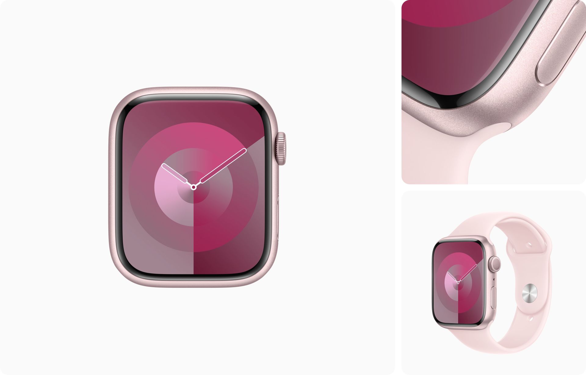 MR943TU/A	Apple Watch Series 9 GPS 41 mm Pink  M/L  (paket açık kullanılmamış)