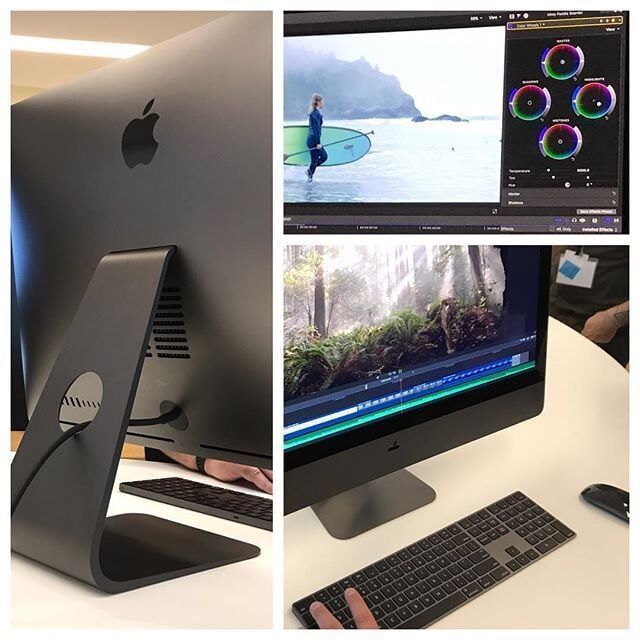 iMac Pro’nuzu kişiselleştirin. 3.0 GHz 10 çekirdekli Intel Xeon W işlemci, 4.5 GHz’e kadar Turbo Boost 128 GB 2666 MHz DDR4 ECC bellek 16 GB HBM2 belleğe sahip Radeon Pro Vega 64 4 TB SSD depolama Magic Mouse 2 - Uzay Grisi iMac Pro için VESA Montaj Adapt