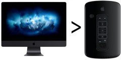 iMac Pro’nuzu kişiselleştirin. 3.0 GHz 10 çekirdekli Intel Xeon W işlemci, 4.5 GHz’e kadar Turbo Boost 128 GB 2666 MHz DDR4 ECC bellek 16 GB HBM2 belleğe sahip Radeon Pro Vega 64 4 TB SSD depolama Magic Mouse 2 - Uzay Grisi iMac Pro için VESA Montaj Adapt