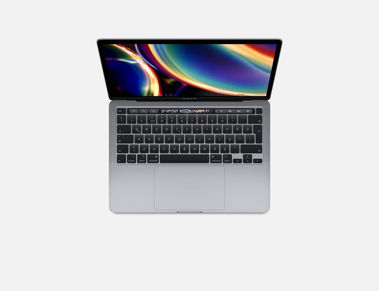 MacBook Pro 13'' 2.3 GHz 4 çekirdekli 10. nesil i7 işlemci / 32GB Bellek / 1TB Depolama - Uzay Grisi - Z0Y7000GV