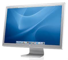 2.el 23'' Apple Cinema Display Widescreen LCD TFT Monitor Sadece