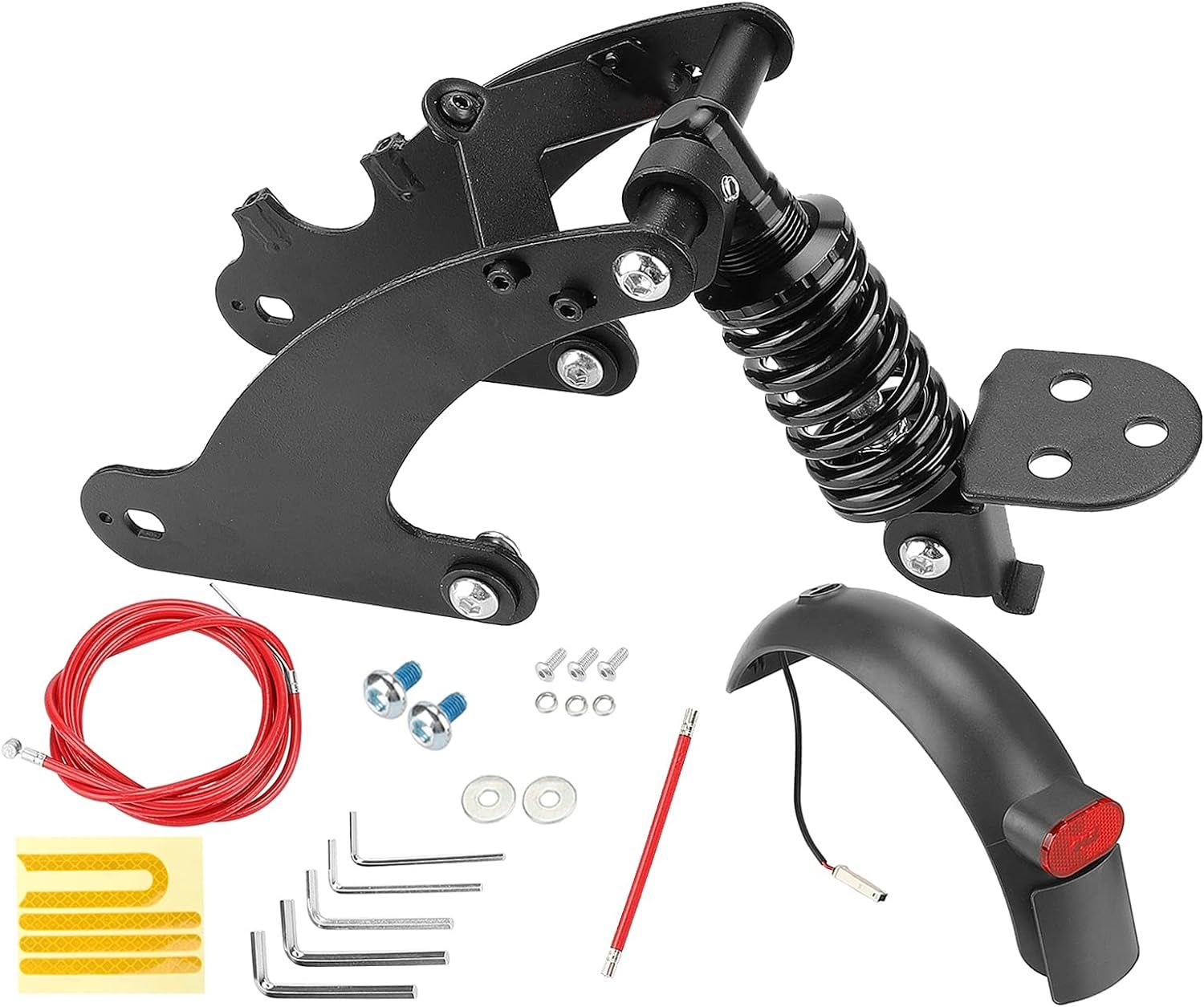 scooter  yedek parça XİAOMİ M365 ARKA AMORTİSÖR siyah-gri