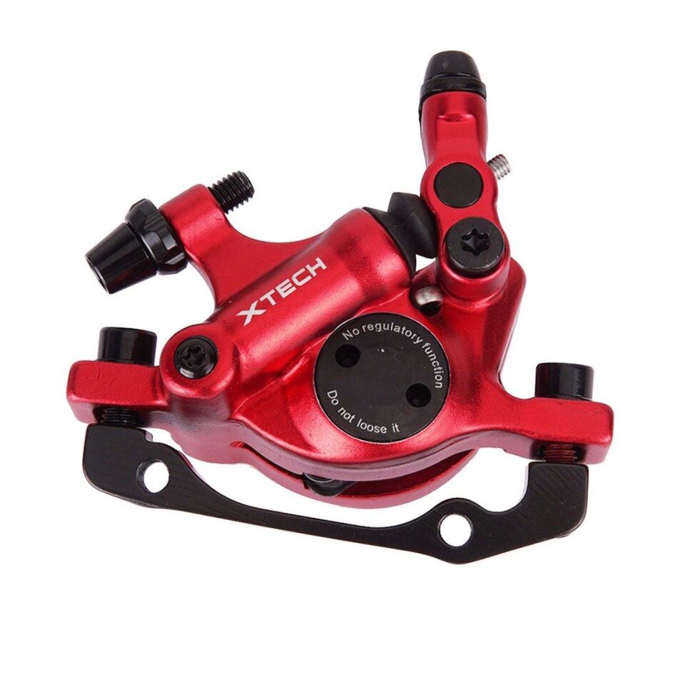 scooter  yedek parça XTECH HİDROLİK FREN KALİPERİ kırmızı