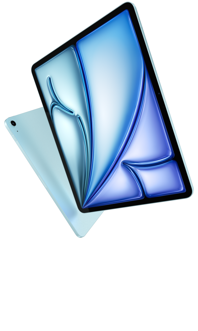 Apple 13 inç iPad Air M2 Wi-Fi + Cellular 128GB Mavi - MV6R3TU/A