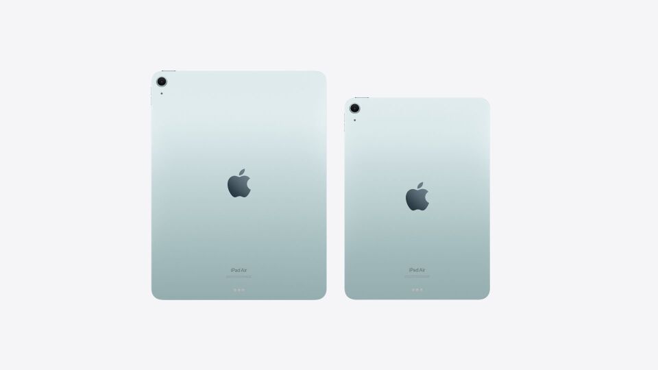 Apple 13 inç iPad Air M2 Wi-Fi + Cellular 128GB Mavi - MV6R3TU/A