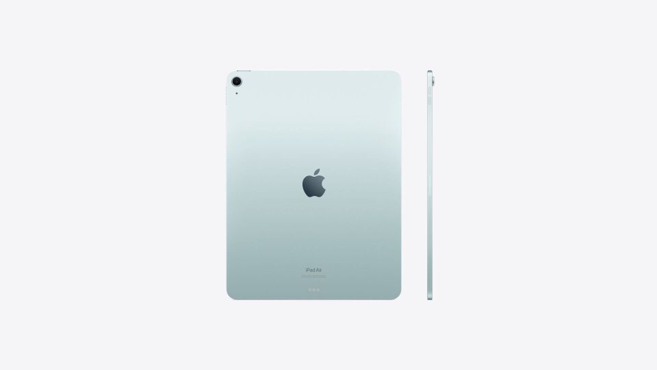 Apple 13 inç iPad Air M2 Wi-Fi + Cellular 256GB Mavi - MV6W3TU/A