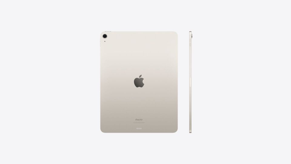 Apple 13 inç iPad Air M2 Wi-Fi + Cellular 512GB Yıldız Işığı - MV723TU/A