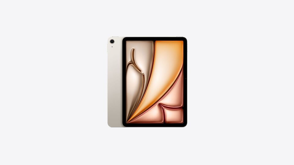 Apple 11 inç iPad Air M2 Wi-Fi 256GB Yıldız Işığı - MUWJ3TU/A