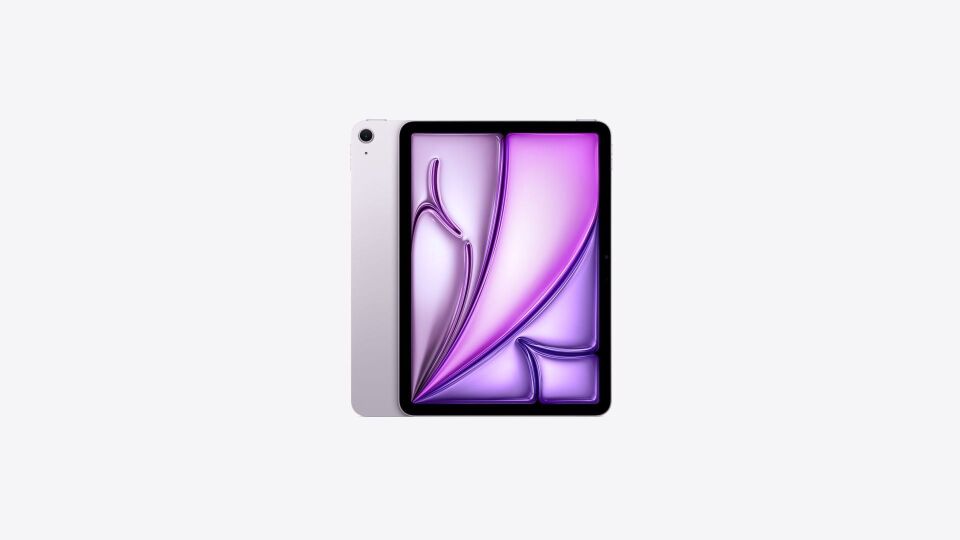 Apple 11 inç iPad Air M2 Wi-Fi + Cellular 256GB Mor - MUXL3TU/A