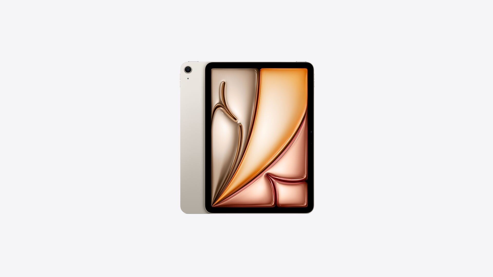 Apple 11 inç iPad Air M2 Wi-Fi + Cellular 1TB Yıldız Işığı - MUXU3TU/A