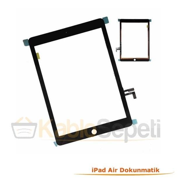 Apple ipad IPAD   ipad5   ipad air   model: A1474 - A1475  için   dokuntaik  ön cam / touch screen  sadece  parça bedeli  * montaj hariçtir  montaj için www.paykom.com