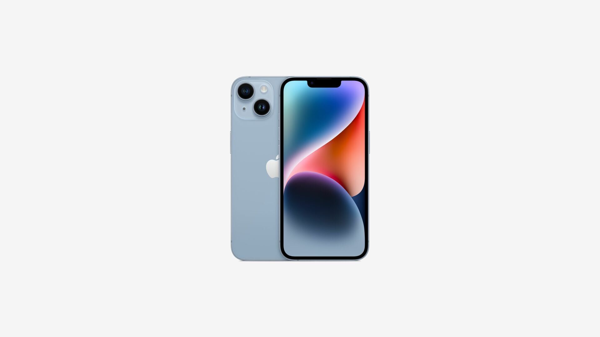 iPhone 14 mavi 6.1 inç ekran