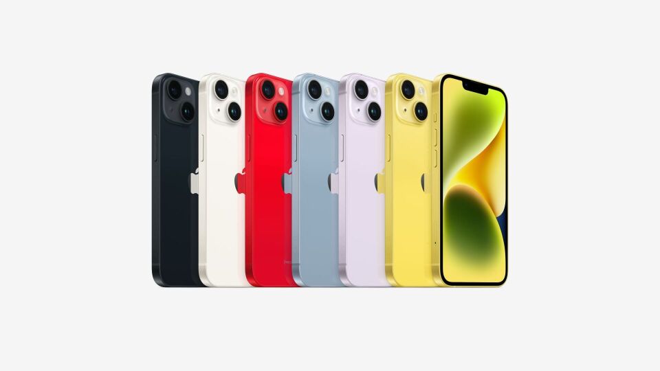 iPhone 14 GECE SİYAHI 6.1 inç ekran