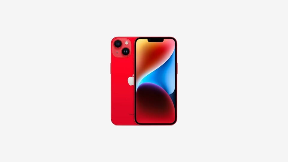 iPhone 14 Plus kırmızı  6.7 inç ekran