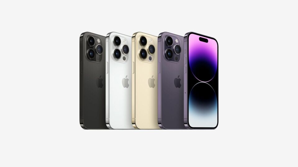 iPhone 14 Pro gümüş  6.1 inç ekran
