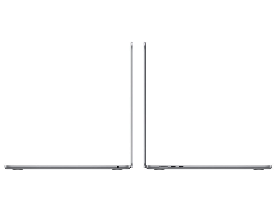 macbook air 15''  UZAY GRİSİ 8 çekirdekli CPU’ya, 10 çekirdekli GPU’ya ve 16 çekirdekli Neural Engine’a sahip Apple M2 çip     8 GB birleşik bellek     256 GB SSD depolama     True Tone özelliğine sahip 15.3 inç Liquid Retina ekran³     1080p FaceTime HD 