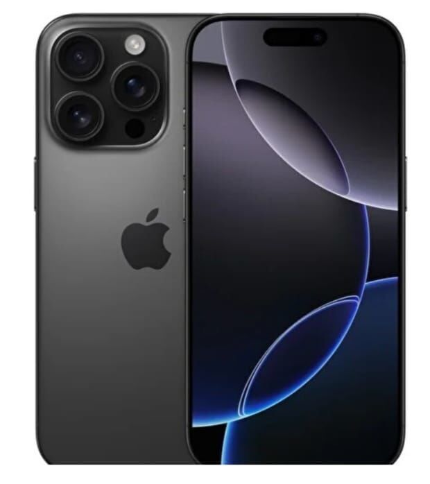iPhone 16 Pro Max 6.9 inç  siyah titanyum 256 Gb A18