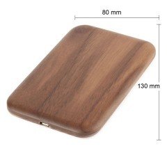 Maxfield Wireless Charging Pad Bamboo Kablosuz Şarj Standı Ürün Kodu: 4260389581408